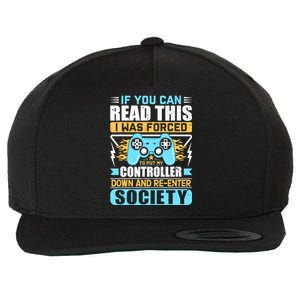 Gaming Gifts For Teenage Boy 816 Year Old Gamer Wool Snapback Cap