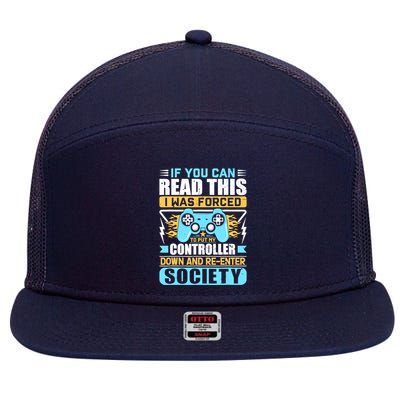 Gaming Gifts For Teenage Boy 816 Year Old Gamer 7 Panel Mesh Trucker Snapback Hat