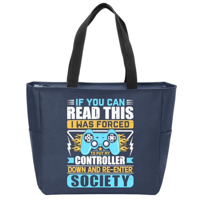 Gaming Gifts For Teenage Boy 816 Year Old Gamer Zip Tote Bag