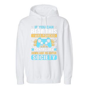 Gaming Gifts For Teenage Boy 816 Year Old Gamer Garment-Dyed Fleece Hoodie