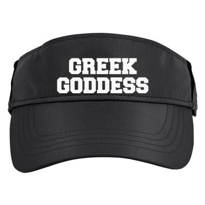 Greek Goddess Funny Fraternity College Frat Party Greek Adult Drive Performance Visor