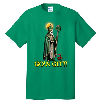 Gon Git Funny St Patricks Day Shamrock Irish Tall T-Shirt