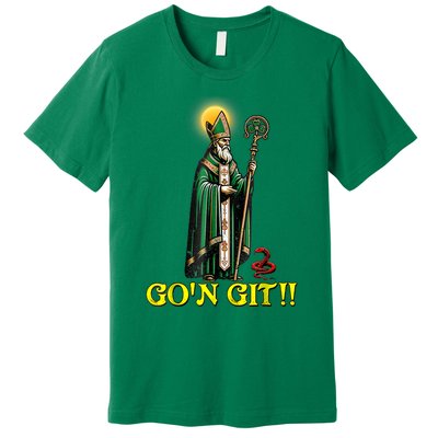 Gon Git Funny St Patricks Day Shamrock Irish Premium T-Shirt