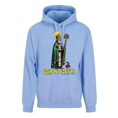 Gon Git Funny St Patricks Day Shamrock Irish Unisex Surf Hoodie