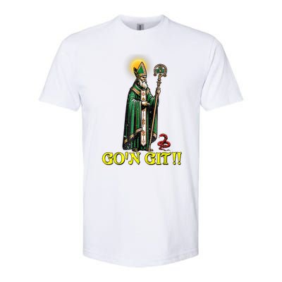 Gon Git Funny St Patricks Day Shamrock Irish Softstyle CVC T-Shirt