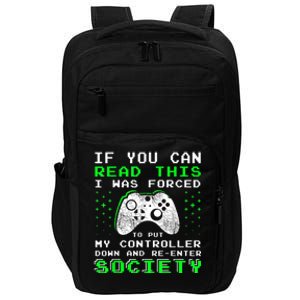 Gamer Gifts For Teen Boy If You Can Read This Video Game Impact Tech Backpack