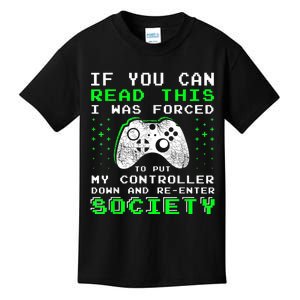 Gamer Gifts For Teen Boy If You Can Read This Video Game Kids T-Shirt