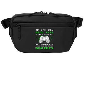 Gamer Gifts For Teen Boy If You Can Read This Video Game Crossbody Pack