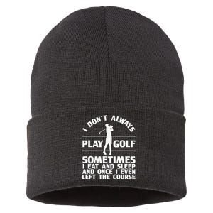 Golf Gifts For Golfer Funny Golfing Lovers Accessories Sustainable Knit Beanie