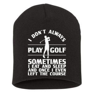 Golf Gifts For Golfer Funny Golfing Lovers Accessories Short Acrylic Beanie