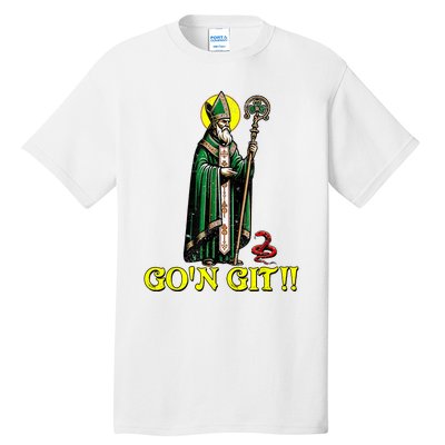 GOn Git Funny St Patricks Day Shamrock St Patty Party Iris Tall T-Shirt