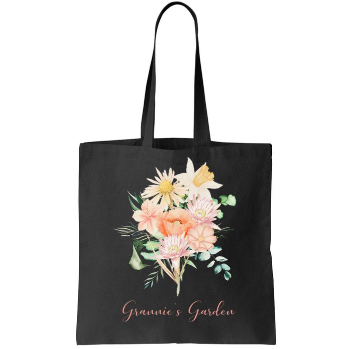 Grannie's Garden Feb Apr Jul Aug Oct Dec Tote Bag