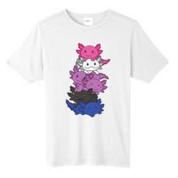 Genderfluid Gender fluid Pride LGBTQ Axolotl Animal Tall Fusion ChromaSoft Performance T-Shirt