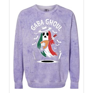 Gaba Ghoul Funny Ghost Italian Gabagool Colorblast Crewneck Sweatshirt