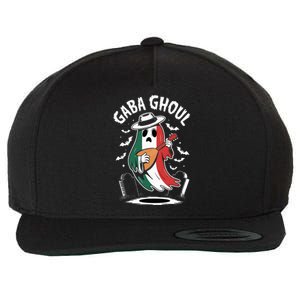 Gaba Ghoul Funny Ghost Italian Gabagool Wool Snapback Cap