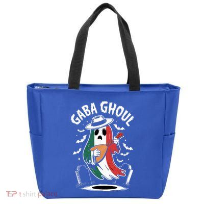 Gaba Ghoul Funny Ghost Italian Gabagool Zip Tote Bag