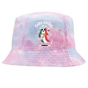 Gaba Ghoul Funny Ghost Italian Gabagool Tie-Dyed Bucket Hat