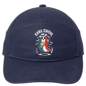 Gaba Ghoul Funny Ghost Italian Gabagool 7-Panel Snapback Hat