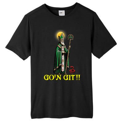 GOn Git Funny St Patricks Day Shamrock Irish Tall Fusion ChromaSoft Performance T-Shirt