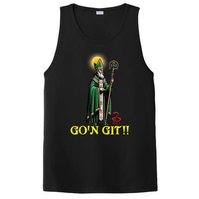 GOn Git Funny St Patricks Day Shamrock Irish PosiCharge Competitor Tank