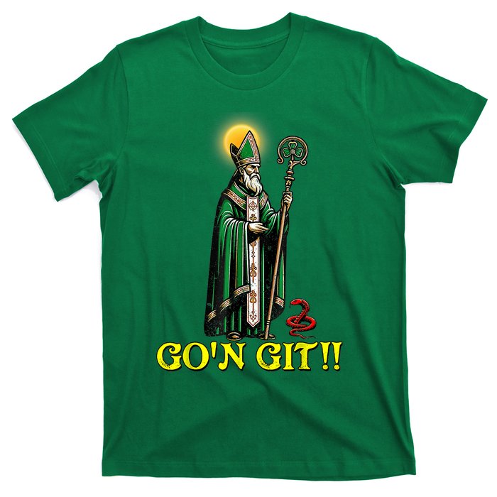 GOn Git Funny St Patricks Day Shamrock Irish T-Shirt