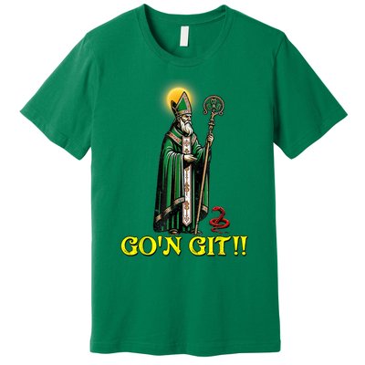 GOn Git Funny St Patricks Day Shamrock Irish Premium T-Shirt