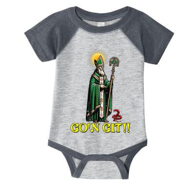 GOn Git Funny St Patricks Day Shamrock Irish Infant Baby Jersey Bodysuit