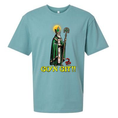 GOn Git Funny St Patricks Day Shamrock Irish Sueded Cloud Jersey T-Shirt