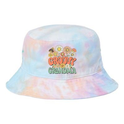 Groovy Grandma Floral Hippie Retro Daisy Flower Mothers Day Tie Dye Newport Bucket Hat