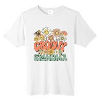 Groovy Grandma Floral Hippie Retro Daisy Flower Mothers Day Tall Fusion ChromaSoft Performance T-Shirt