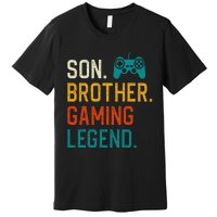 Gaming Gifts For Teenage Boyss 812 Year Old Christmas Gamer Premium T-Shirt