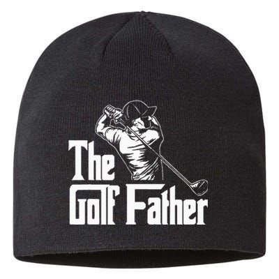 Golf Golfer Father Golfing Player Ball Course Putter Caddy Sustainable Beanie