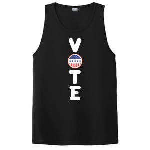 Great Gift For Vote Usa Flag Vote Elections PosiCharge Competitor Tank