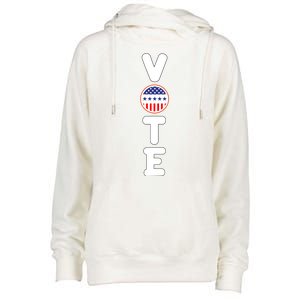 Great Gift For Vote Usa Flag Vote Elections Womens Funnel Neck Pullover Hood