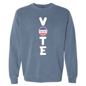 Great Gift For Vote Usa Flag Vote Elections Garment-Dyed Sweatshirt