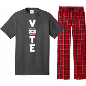 Great Gift For Vote Usa Flag Vote Elections Pajama Set