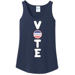 Great Gift For Vote Usa Flag Vote Elections Ladies Essential Tank