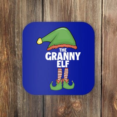 Granny Gift Family Xmas Holiday Gift Santa Christmas Funny Gift Coaster