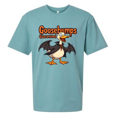 Goosebumps Guaranteed Funny Halloween Sueded Cloud Jersey T-Shirt