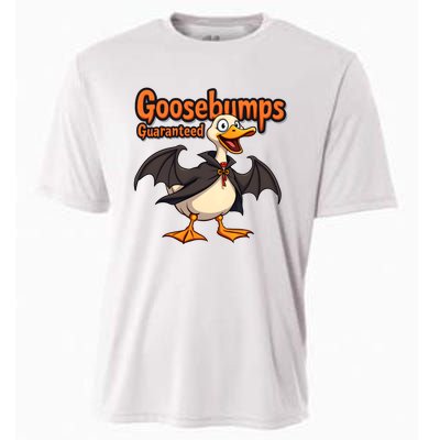 Goosebumps Guaranteed Funny Halloween Cooling Performance Crew T-Shirt