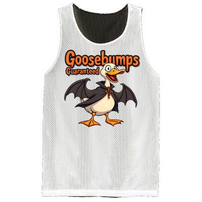 Goosebumps Guaranteed Funny Halloween Mesh Reversible Basketball Jersey Tank