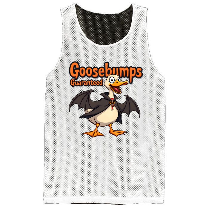 Goosebumps Guaranteed Funny Halloween Mesh Reversible Basketball Jersey Tank