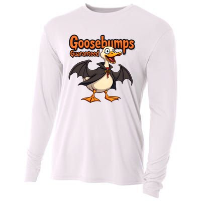 Goosebumps Guaranteed Funny Halloween Cooling Performance Long Sleeve Crew