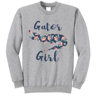 Gator Girl Funny Alligator Gifts For Crocodile Tall Sweatshirt