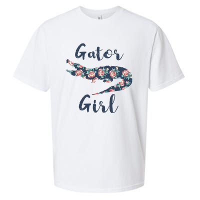 Gator Girl Funny Alligator Gifts For Crocodile Sueded Cloud Jersey T-Shirt