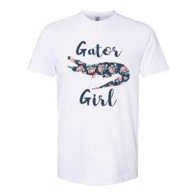 Gator Girl Funny Alligator Gifts For Crocodile Softstyle CVC T-Shirt