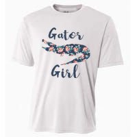 Gator Girl Funny Alligator Gifts For Crocodile Cooling Performance Crew T-Shirt