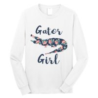 Gator Girl Funny Alligator Gifts For Crocodile Long Sleeve Shirt