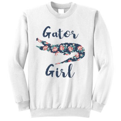 Gator Girl Funny Alligator Gifts For Crocodile Sweatshirt