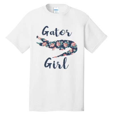 Gator Girl Funny Alligator Gifts For Crocodile Tall T-Shirt